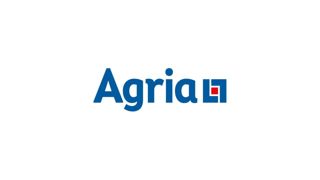 Agria logo on white background